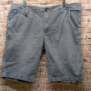 Seven7 Shorts 100% Cotton Gray Size 36